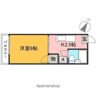 久野レピュート【2階】の間取り